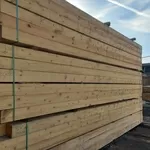 Брус обрезной естественной влажгости ,  м3