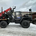 Лесовозы Урал капитальный ремонт с новыми манипуляторами от завода