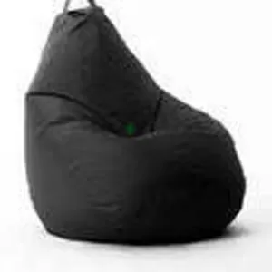Чёрное кресло мешок груша. Бесплатная доставка