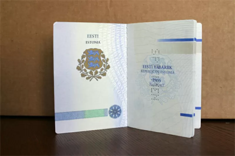 Паспорт ЕС. Паспорт Эстонии,  Латвии,  Литвы,  Финляндии  4