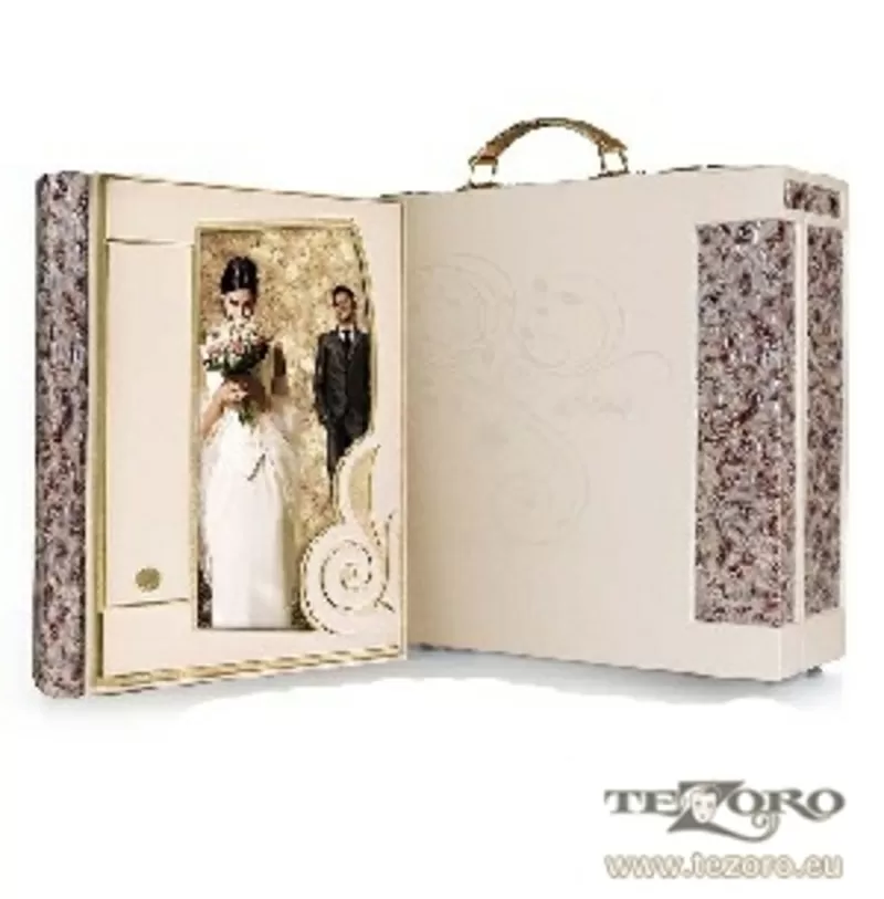 Итальянские свадебные фотоальбомы Тезоро