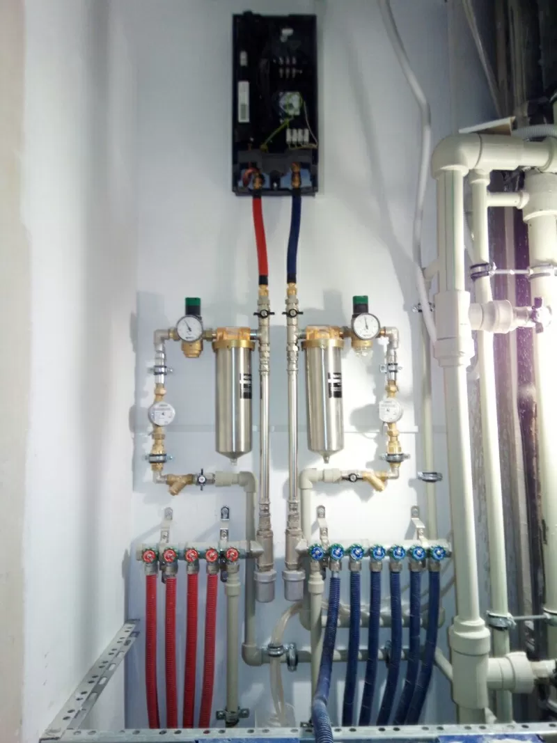 Монтаж отопления и водоснабжения под ключ 2