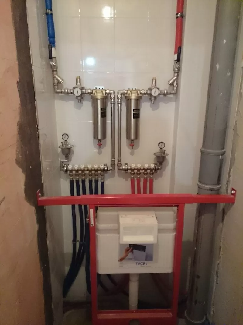 Монтаж отопления и водоснабжения под ключ 4