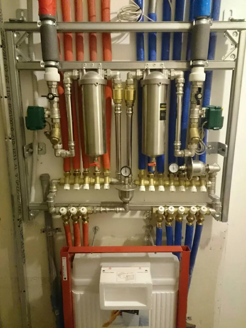 Монтаж отопления и водоснабжения под ключ 5