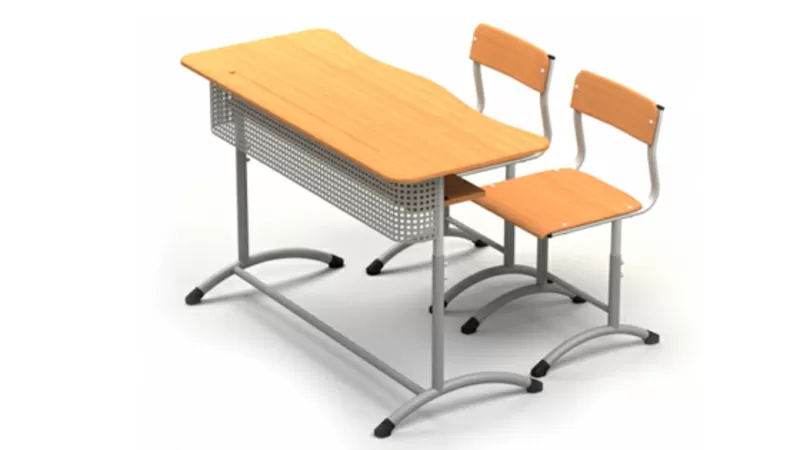 Школьная мебель: парты стулья 2