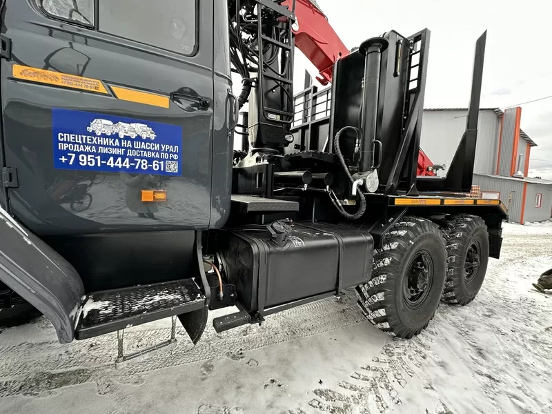 Лесовозы Урал капитальный ремонт с новыми манипуляторами от завода 2