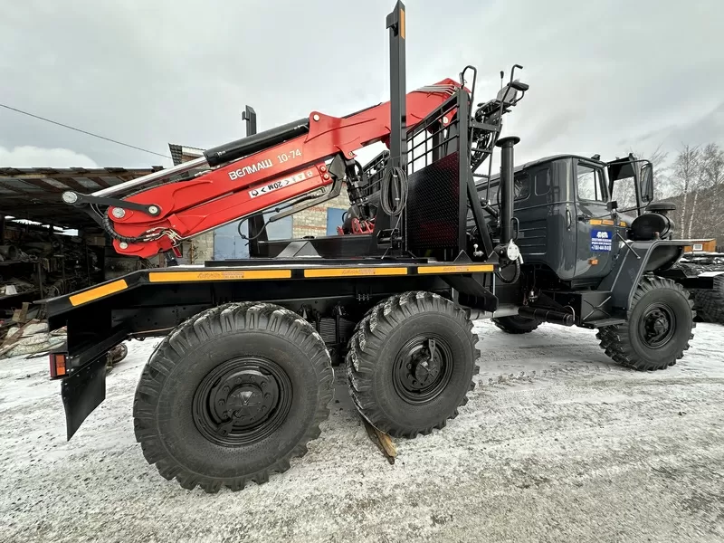 Лесовозы Урал капитальный ремонт с новыми манипуляторами от завода 3