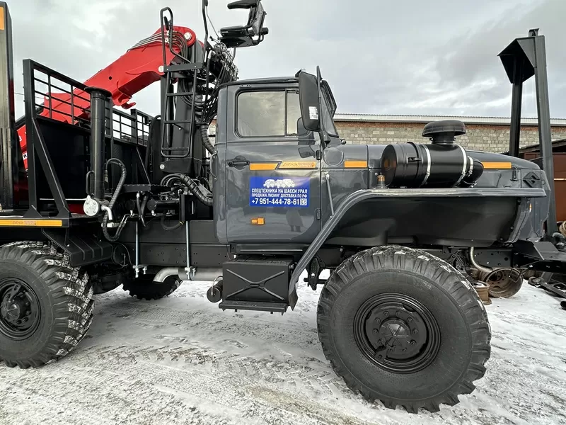 Лесовозы Урал капитальный ремонт с новыми манипуляторами от завода 5