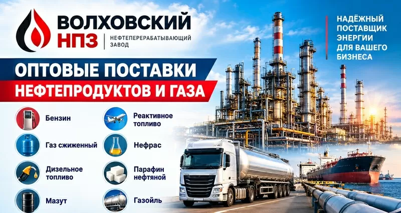 Волховский НПЗ - нефтеперерабатывающий завод